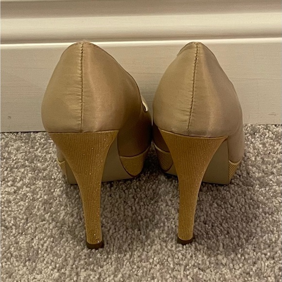 Women’s Open Toe Heels - Size 6.5 - Picture 2 of 4